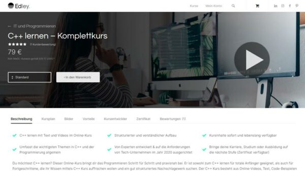 C++ Programmieren lernen: Alle Infos zum Einstieg